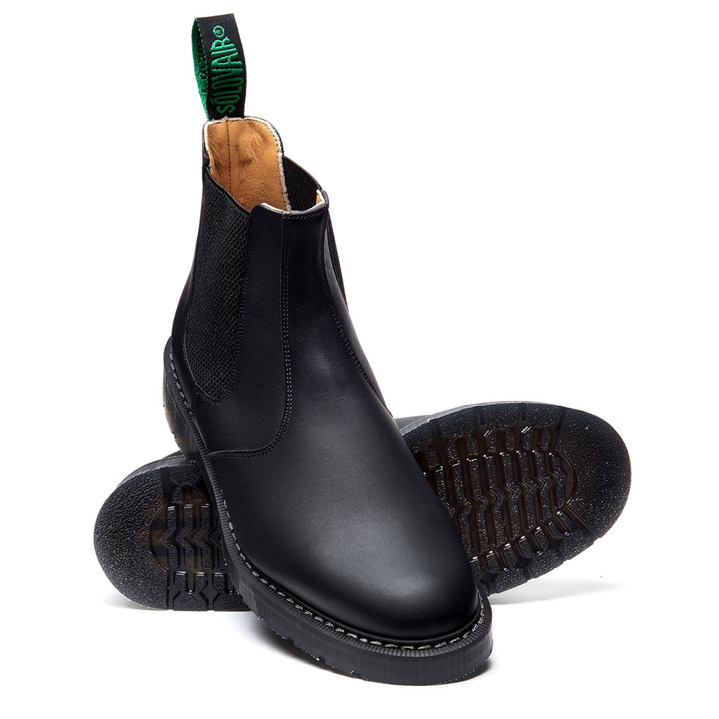 Black Greasy Dealer Boot | Solovair | Handmade in England – NPS ...